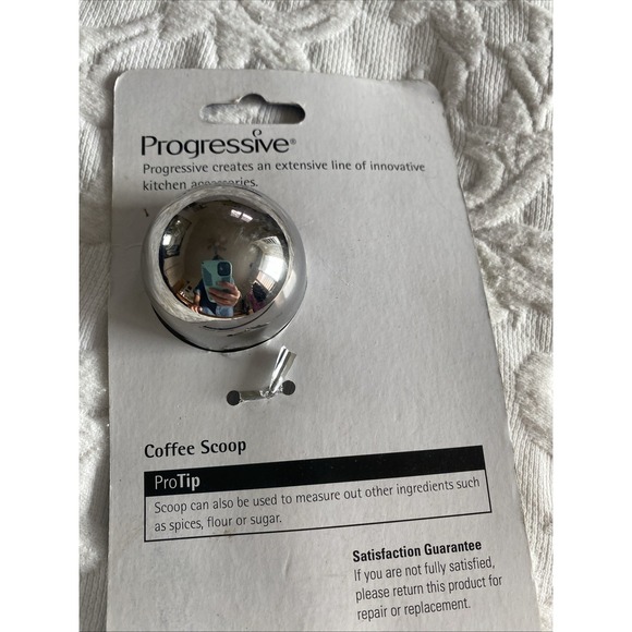 Progressive GMC-51 Long Handle 1-Tablespoon Stainless Steel Coffee Scoop 2012 - Picture 8 of 9